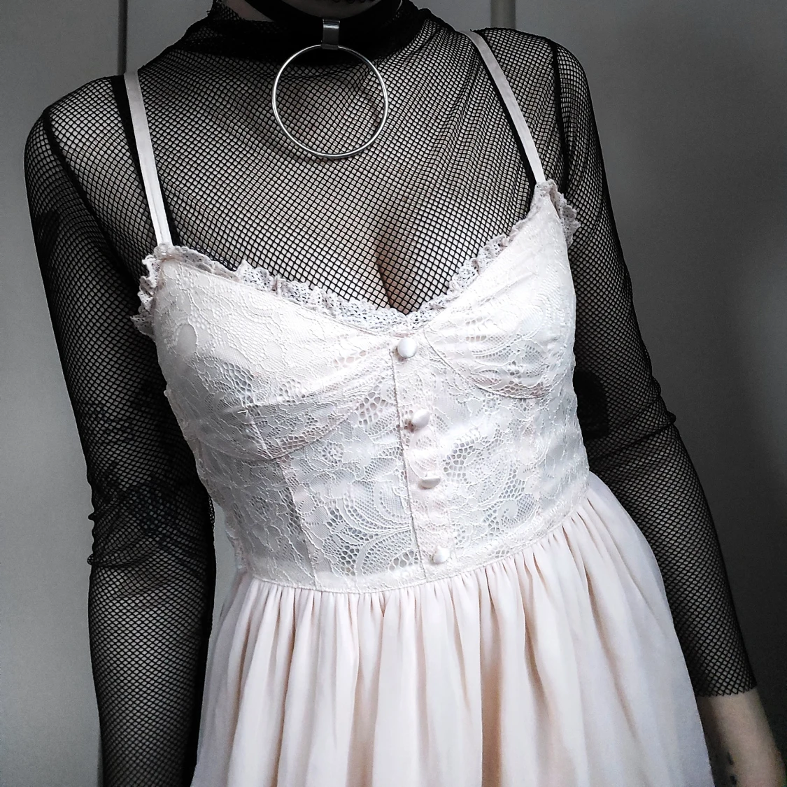 Ljusrosa babydollklänning 🥺🖤