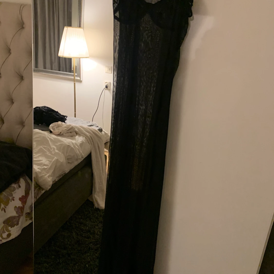 Linne klänning  - 90