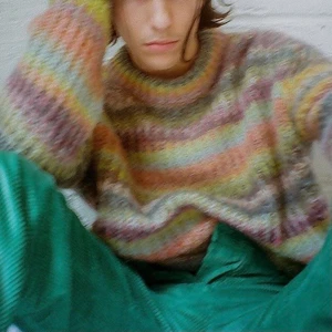 Acne studios rainbow ribbed knit  - Hej! En liten intressekoll på min HELT NYA och helt slut sålda Acne tröja, väldigt fin och ny med prislapp kvar orginalpriset är 3800kr. Kom med bud 🤩🤩🤩 Kan skicka eller mötas i sthlm city/Odenplan