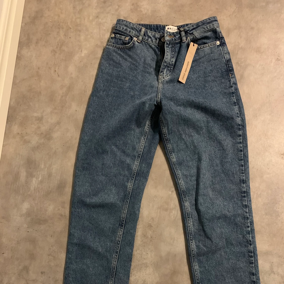 Jeans med slits - 91