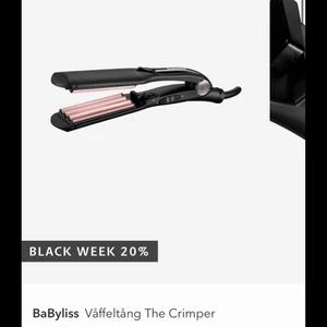 Babyliss våffeltång/krustång - Oanvänd krustång från babyliss, säljer pga köpte fel. Köparen står för frakt