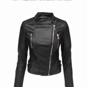  - Knappt använd skinnjacka Storlek S Hämtas i Stockholm