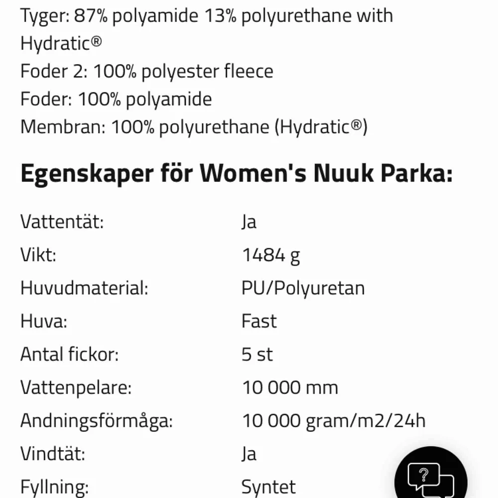 Fjällräven parka Nuuk i svart. Nypris 5000. Håller en riktigt varm under vintern. Snygg att ha till stan och praktisk för långa promenader ute i kylan. . Jackor.