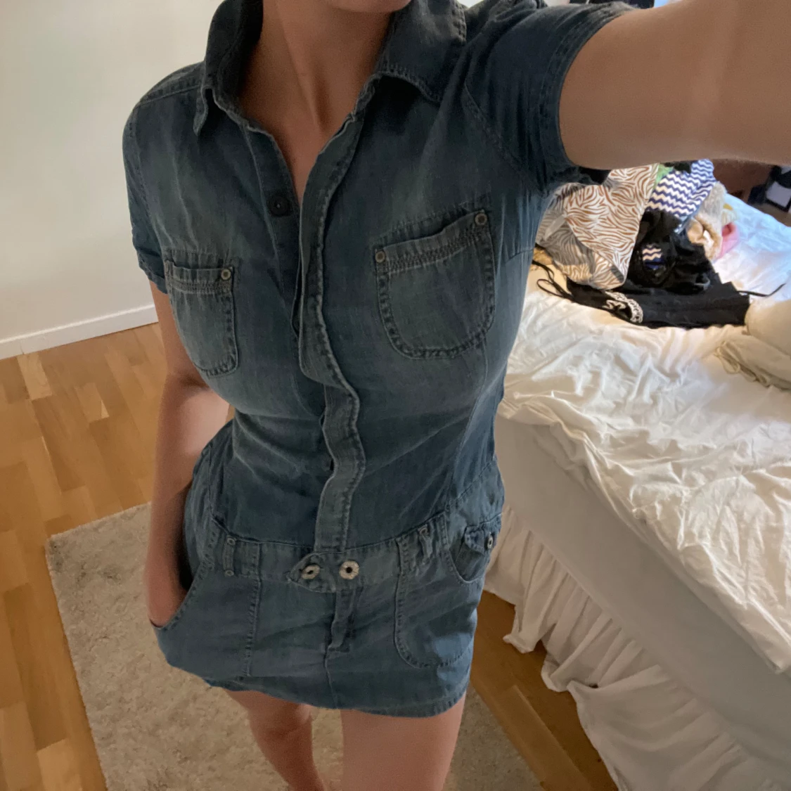 JEANSKLÄNNING  - 90