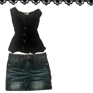 Väst & kjol - Säljer båda för 350