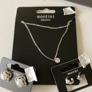 Säljer dessa skit söta smycken från montini. Köpte en mystery bag från Ur&pen och fick dessa. Är mer guld människa så tänkte försöka sälja❤️ kp för pris idéer!!❤️❤️🍓🍓