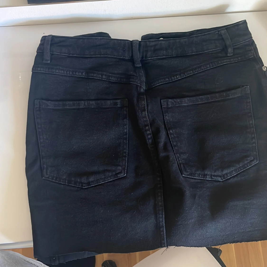 Lågmidjad Jeanskjol  - 91