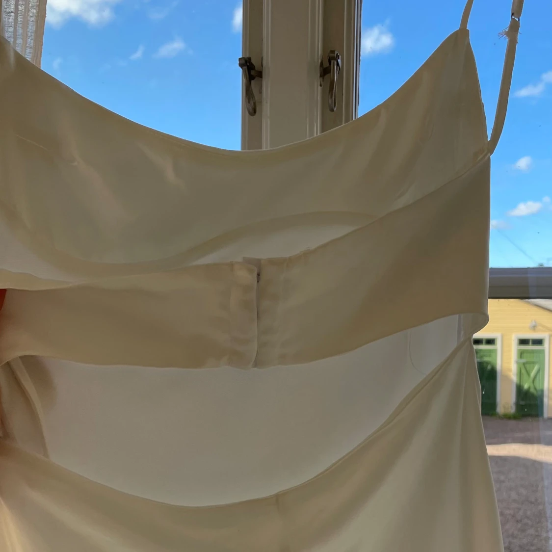 Vit långklänning - 90