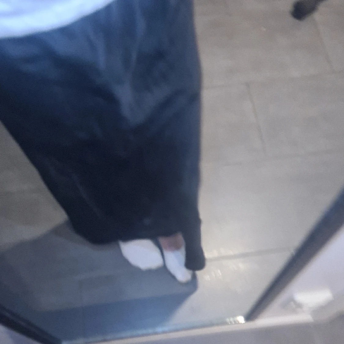 Svart lång kjol - 90