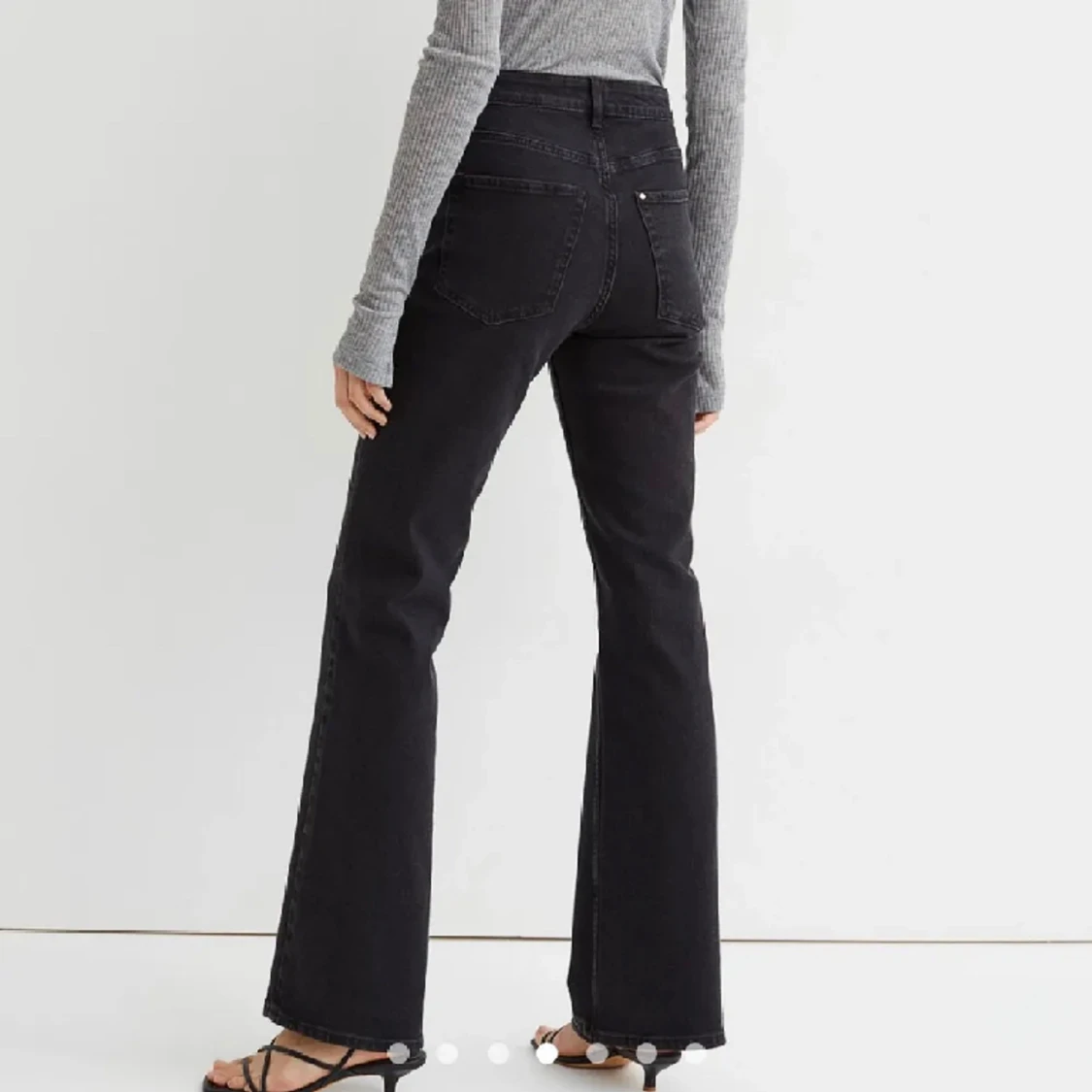 Hög midja jeans  - 90