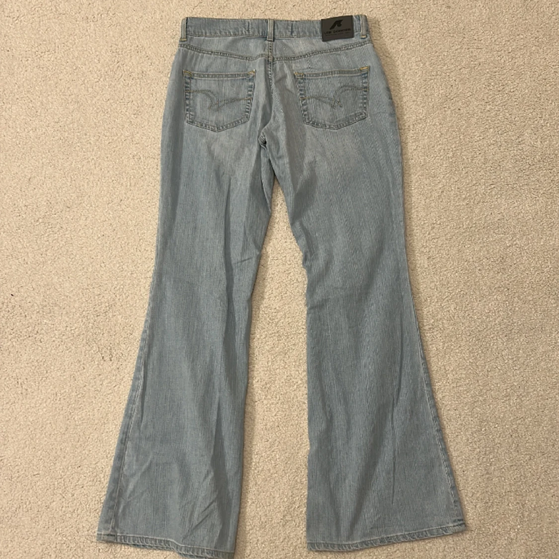 Lågmidjade bootcut jeans - 91