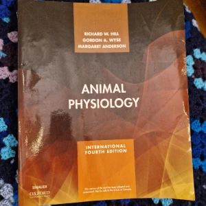 Animal physiology bok - Fjärde upplagan, köpt begangnat men i fint skick, inget klotter.