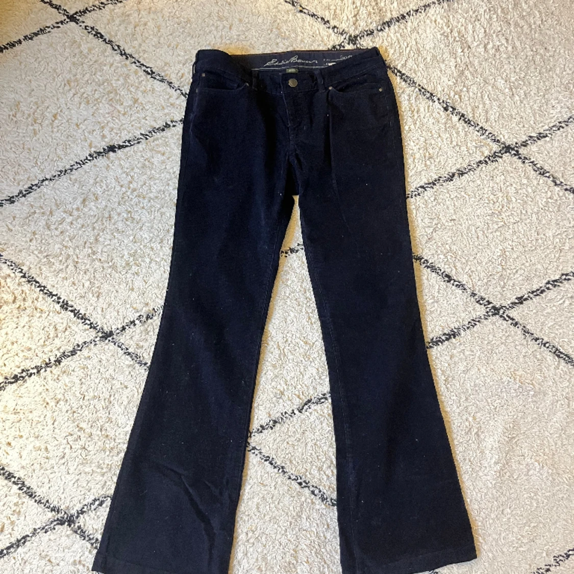 Bootcut marinblå jeans / Manchester  - 90