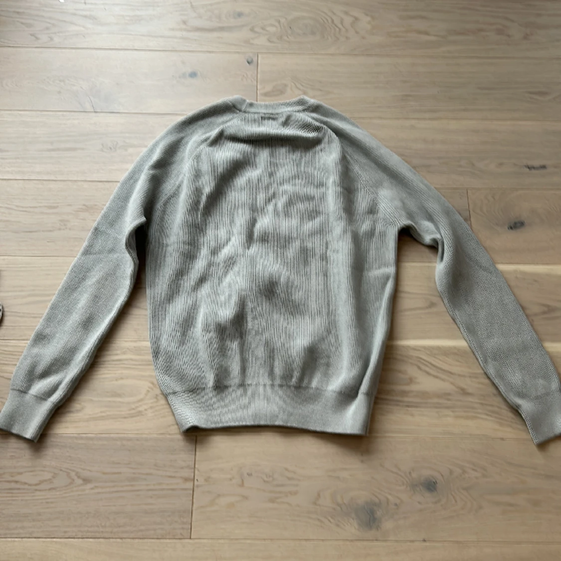 Ribbstickad tröja i bomull från zara - 90