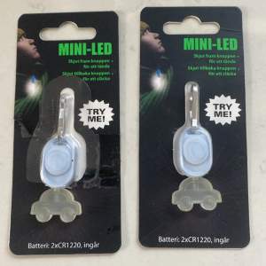 Mini led reflex lampa båda för 20kr nya