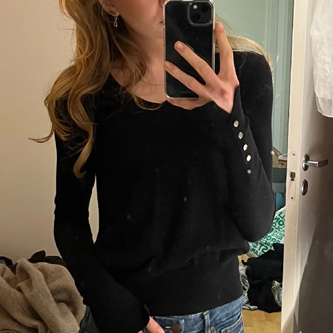 Finstickad tröja fårn zara