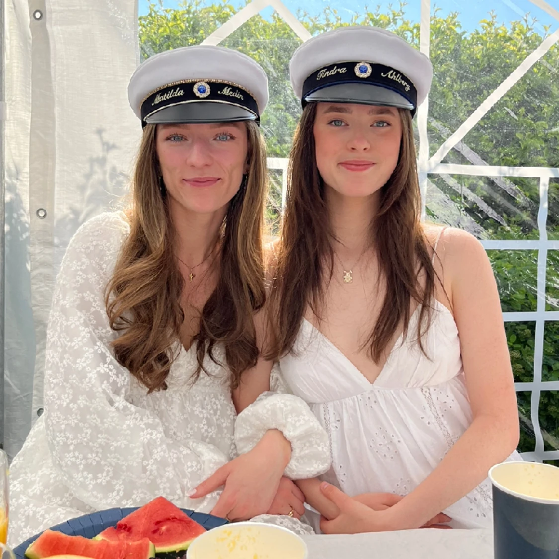 Vit studentklänning - 91