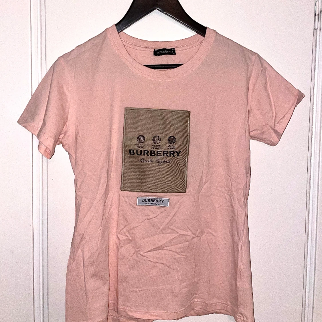 Burberry logo patch t-shirt 
