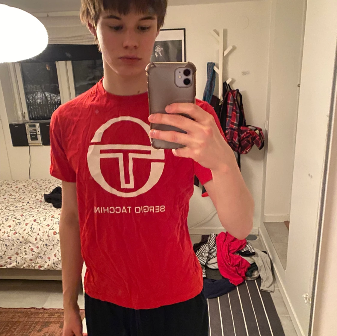 Sergio Tacchini tshirt röd