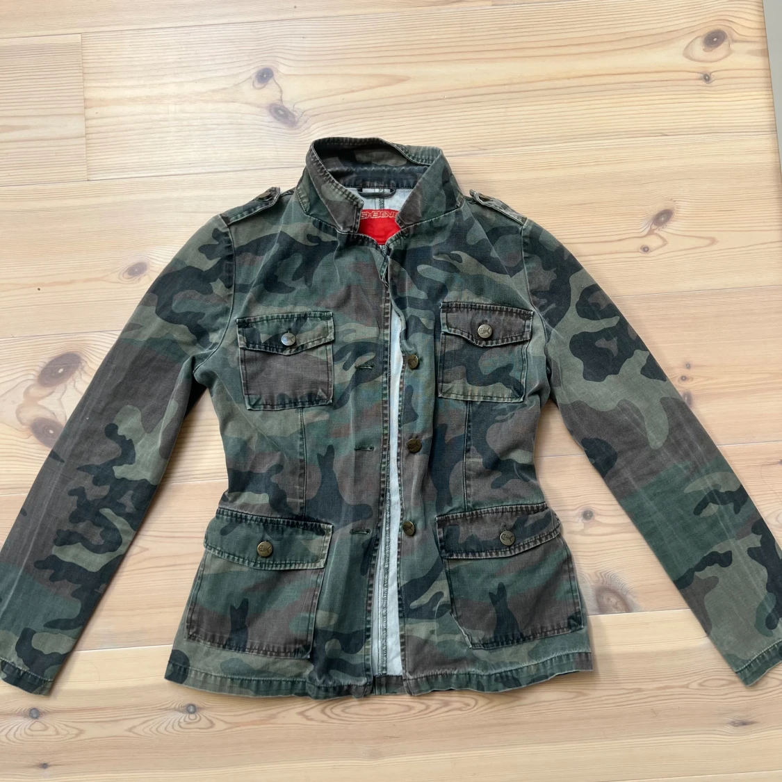 Militär jeansjacka! - 90