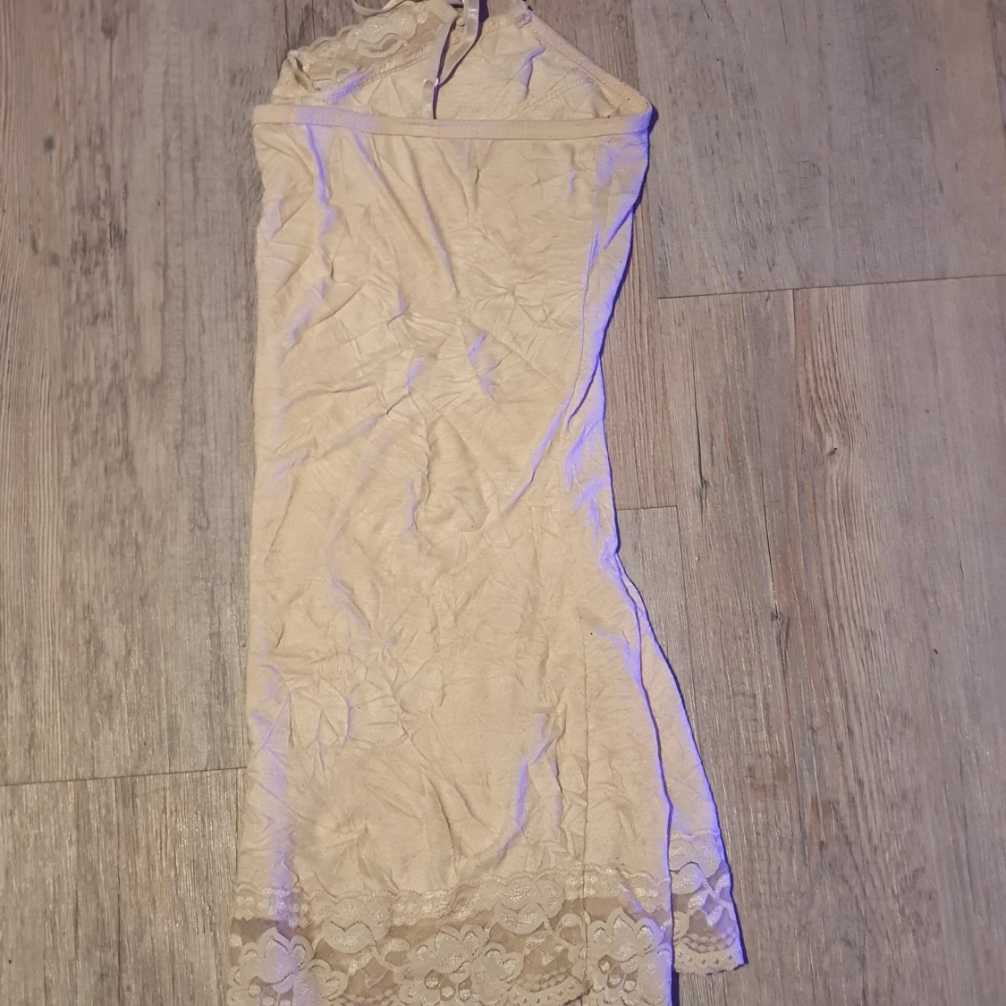 Snygg spets spagetti-ärmade långtröja - 90