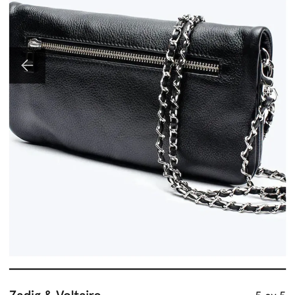 En svart nästan oanvänd Zadig väska, Skicka för bättre bilder i verkligheten, priset kan diskuteras.. Väskor.