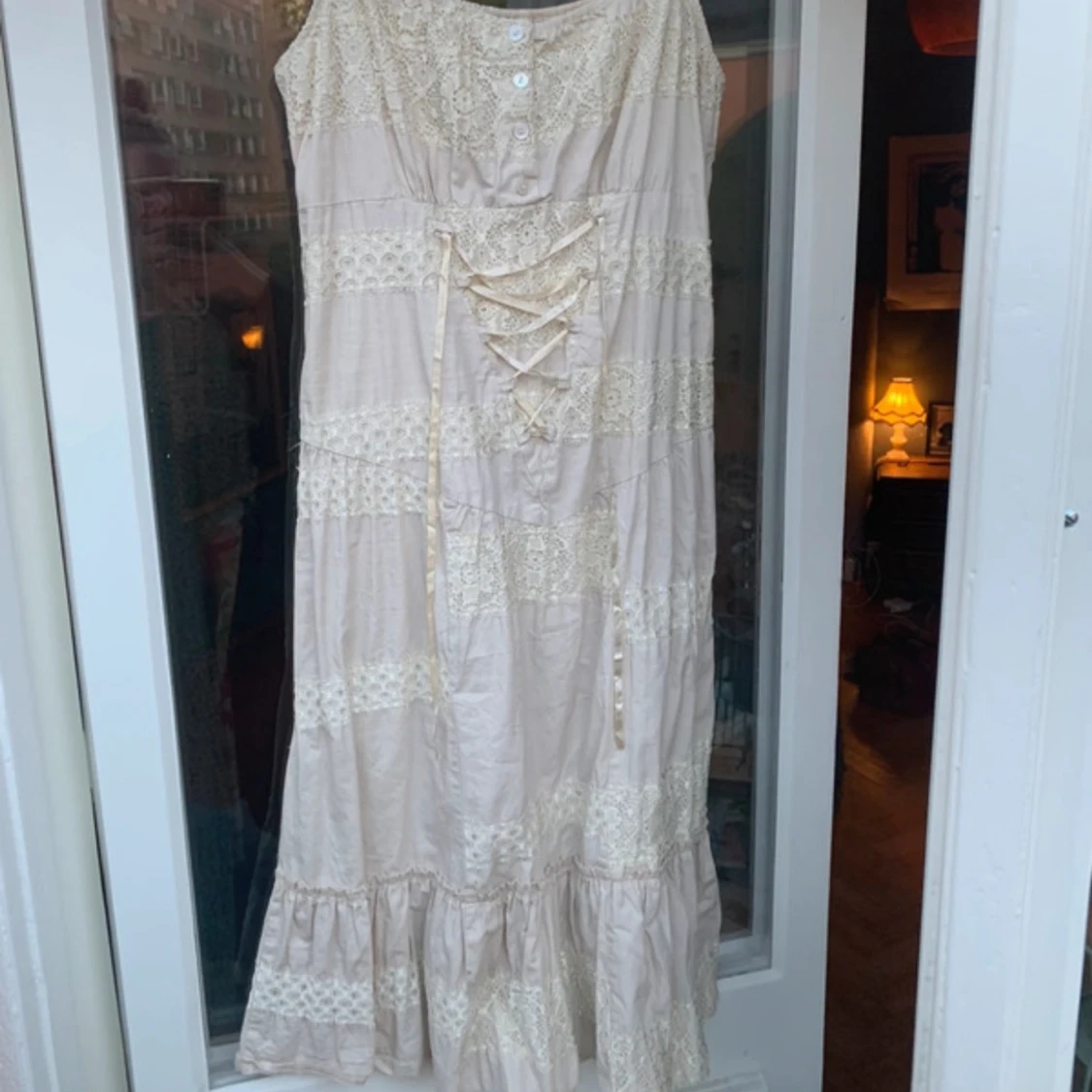 Vit klänning - 90