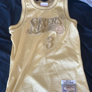 Vintage basketboll tröja, Philadelphia 76ixers Allen iversonw - Vintage tröja från 2000-01 Allen Iverson 76ixers. Nyskick knappt använd inga defekter liten. Storlek S köpt för 1500