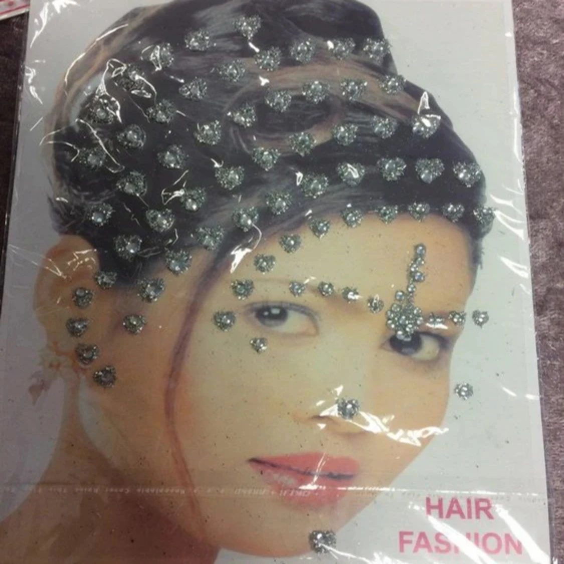 Hår dekoration klistermärken  - 90