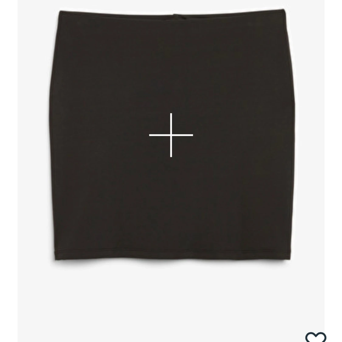 Svart minikjol  - 90