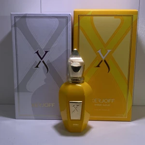 Xerjoff Erba Gold🥭🟡 - Hej, säljer min xerjoff erba gold. Den är köpt för ca 2-3 månader sedan men i bra skick. Allt og tillkommer och den är typ 48/50 ml. Det är en perfekt tropisk parfym nu för sommaren. Skriv vid funderingar!