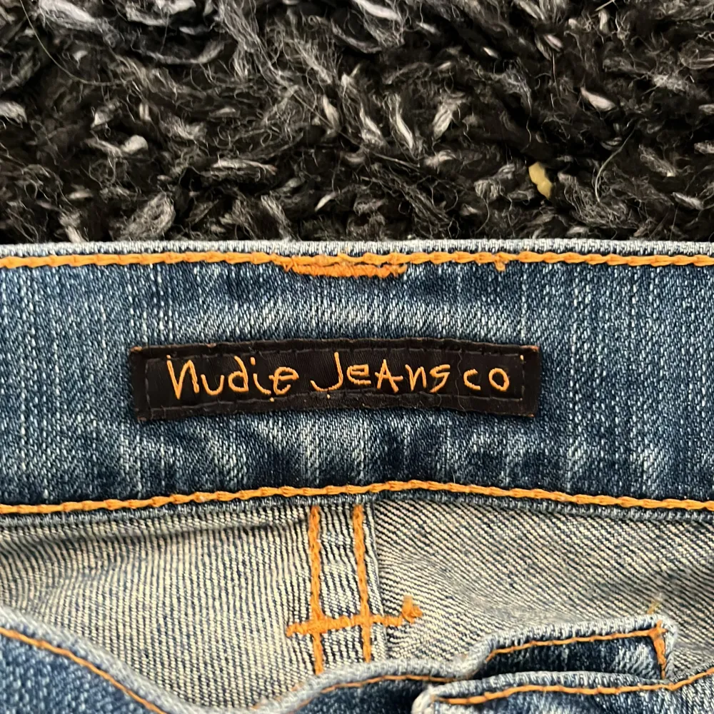 Feta nudie jeans i top skick🙌🏼🌟 Storlek 30/32🤝🏼. Jeans & Byxor.