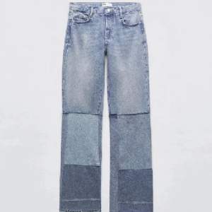 Helt slutsålda låg/mellan midjade Zara jeans, storlek 35. Perfekt längd! 400kr
