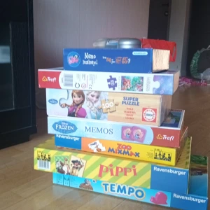 Blanade spel - Olika typer av barnspel man får skriva och fråga om pris 
