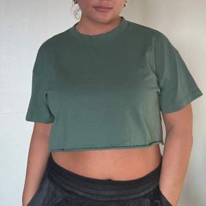 Cropped Top från Bikbok i stl L. Använd några gånger. 100% bomull 