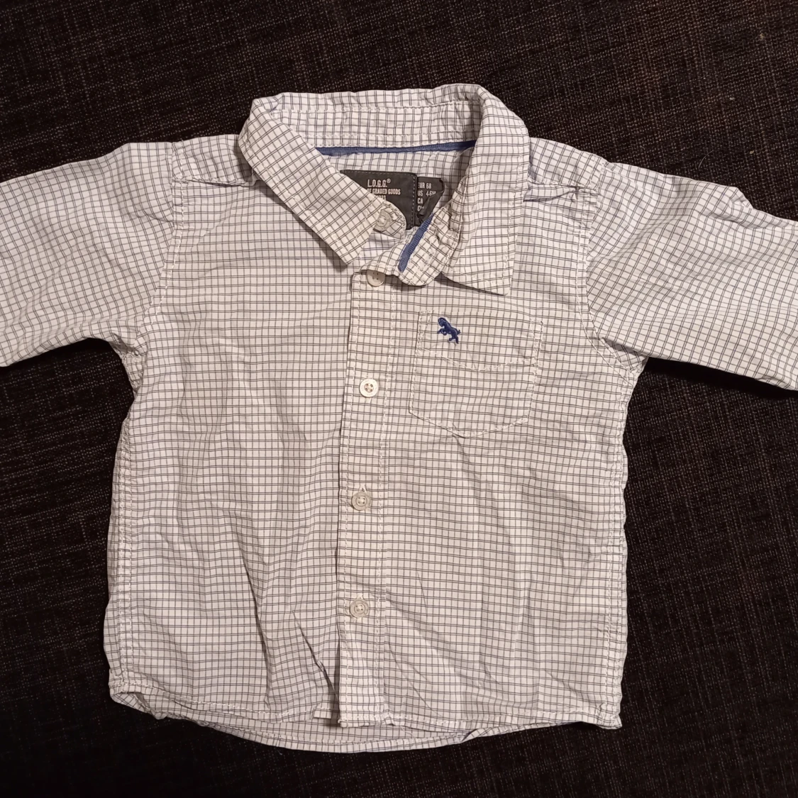 Rutig skjorta strl. 68