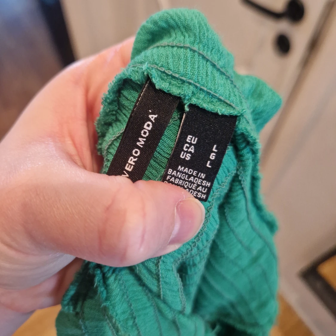 Viskosklänning med smock - 91