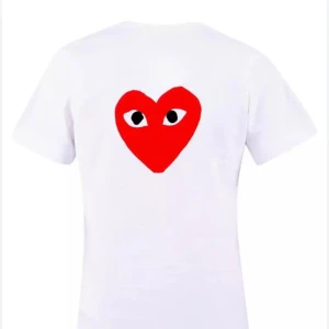 Söker cdg vit t-shirt - Söker denna i storlek M