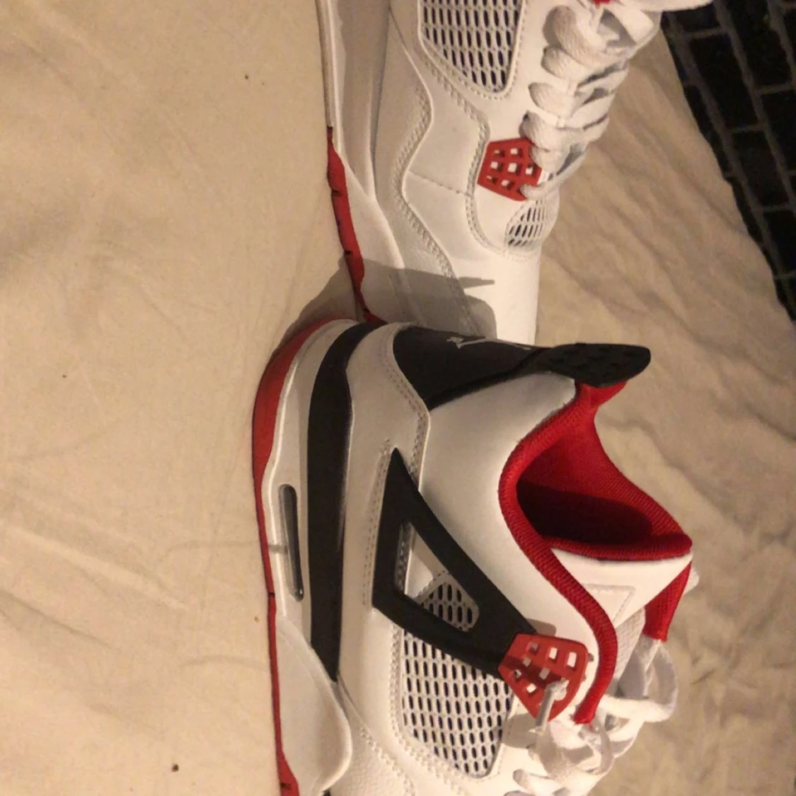 JORDAN 4 RETRO "RED CEMENT" - 91