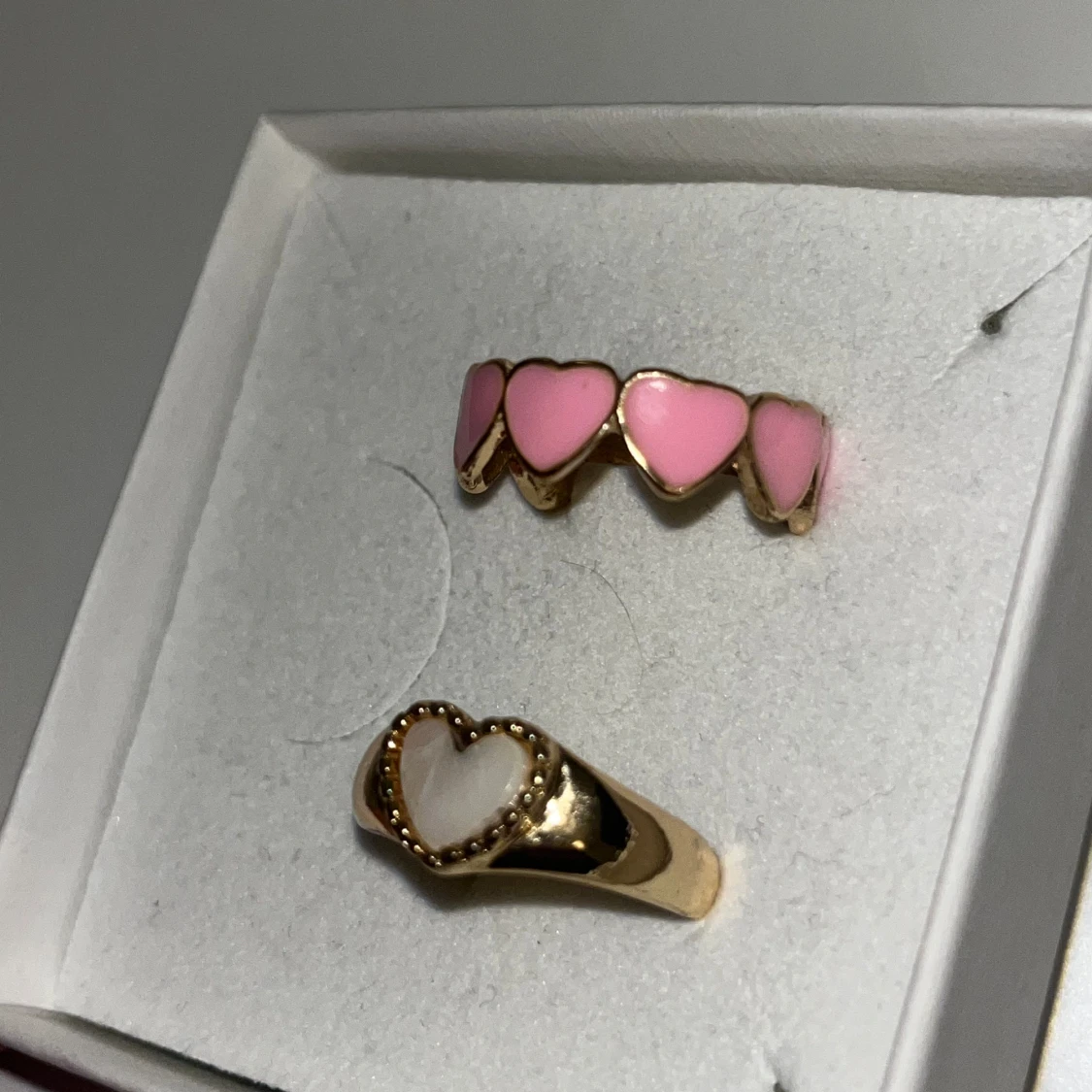 Hjärtformade ringar