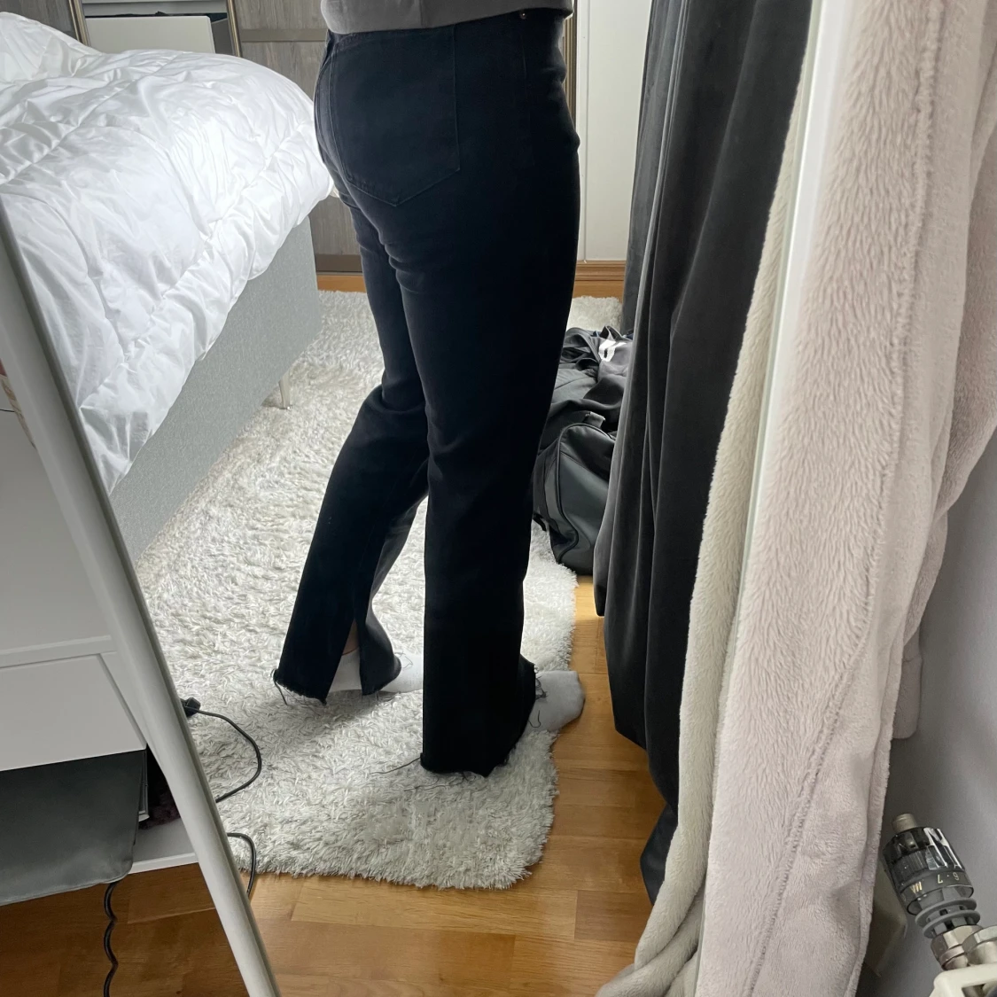 Jeans med slits - 90