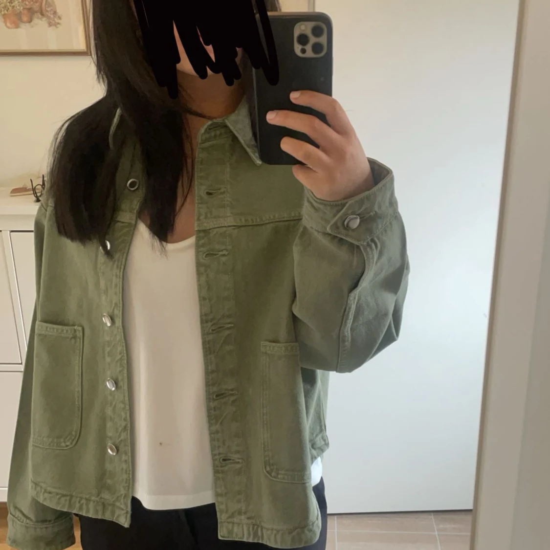 Gröna jeansjacka - 91