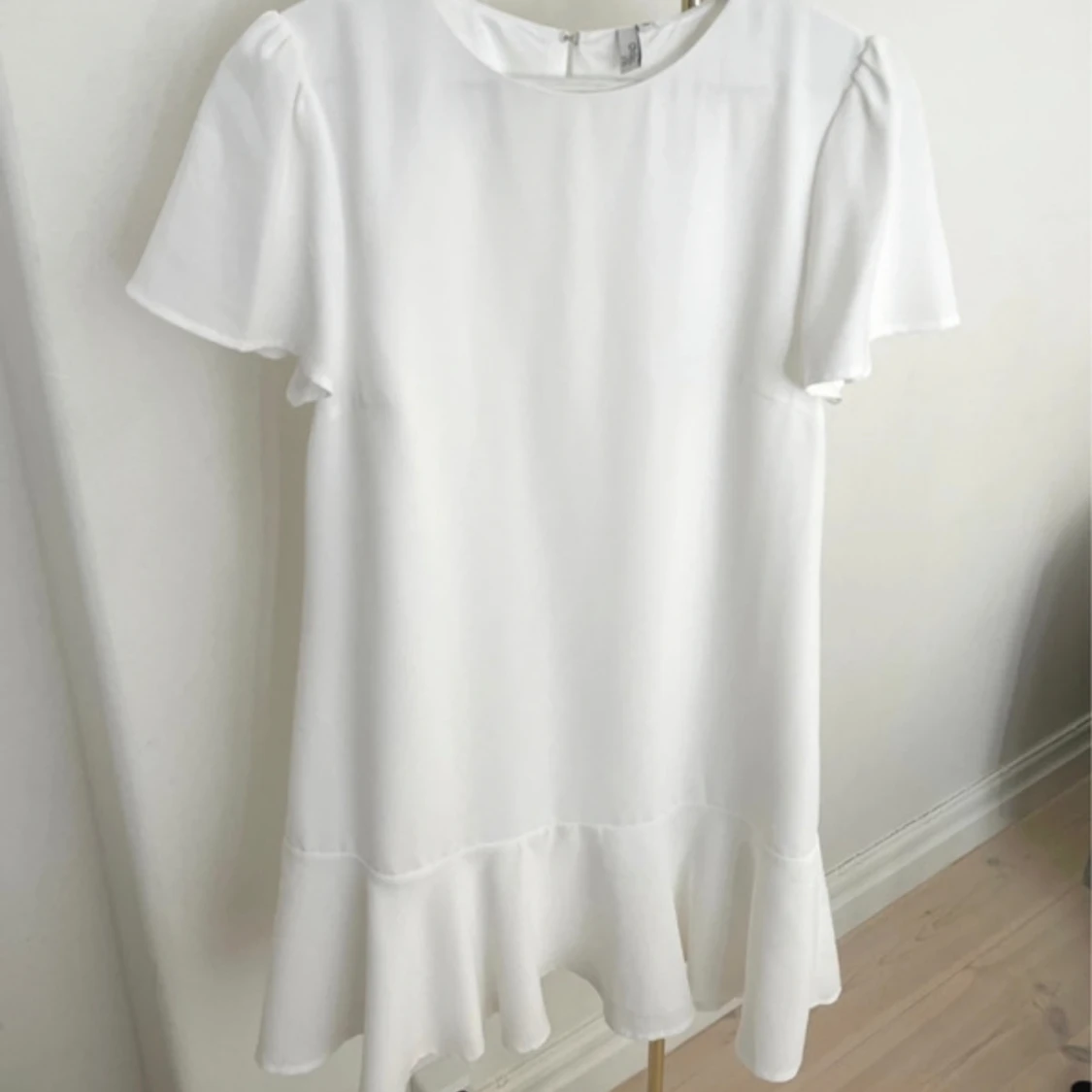 Vit klänning  - 90