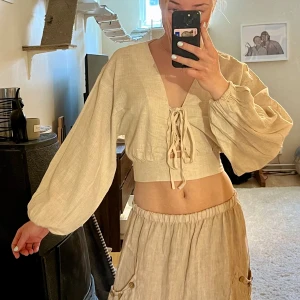 Linne topp  - Topp i linne från ASOS Design EU 36 Kom aldrig till användning 