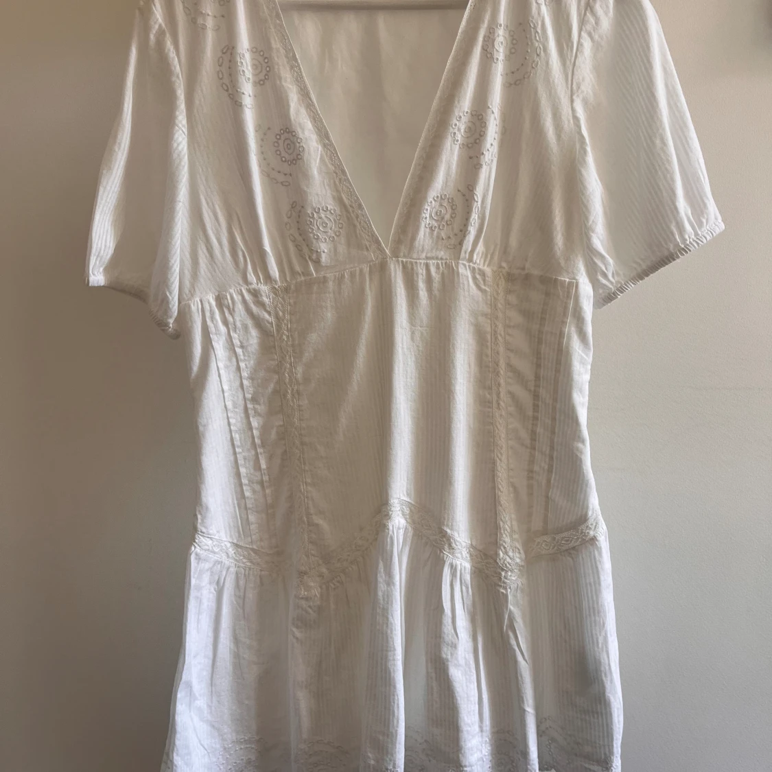 Vit zara klänning - 91