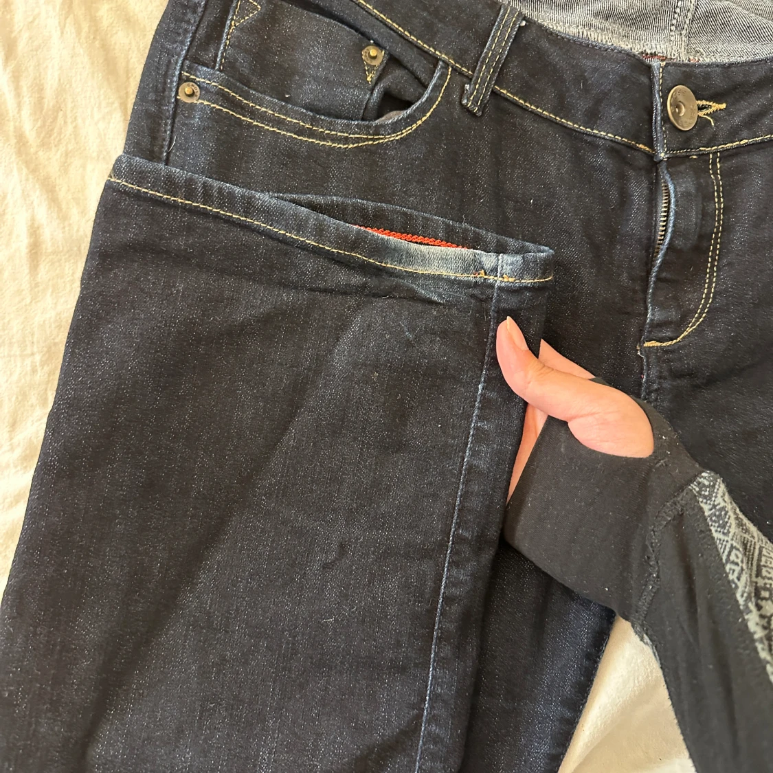 Lågmidjade jeans - 90