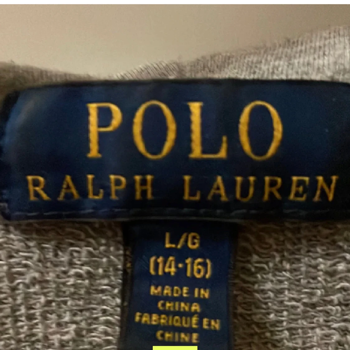 Polo zip grå - 1