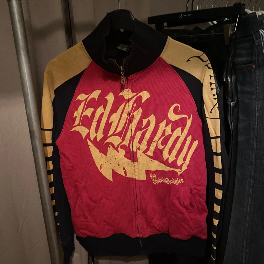 Ed Hardy hoodie, jacka, kofta, tröja