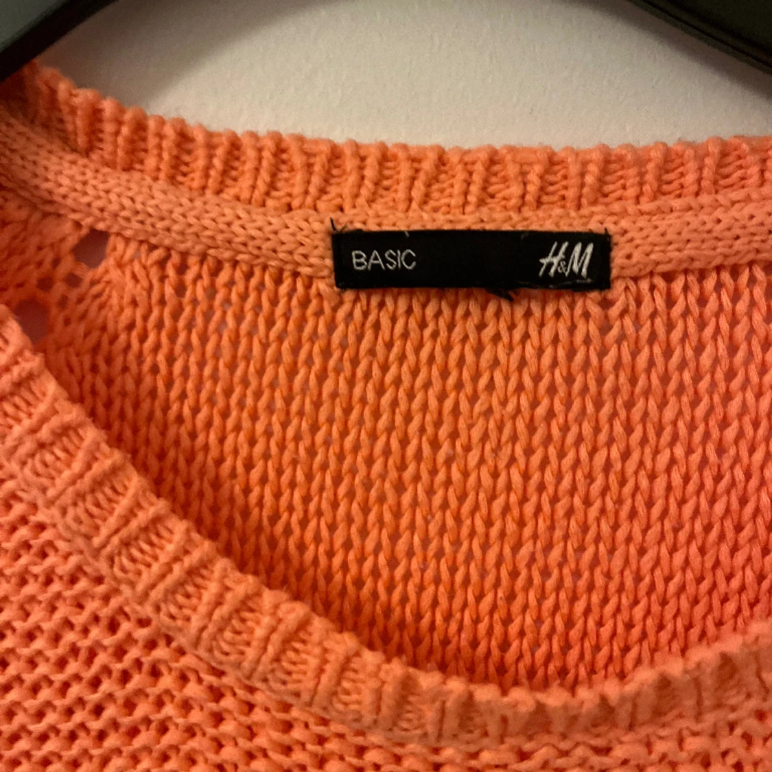 Orange hm basic tröja - 91