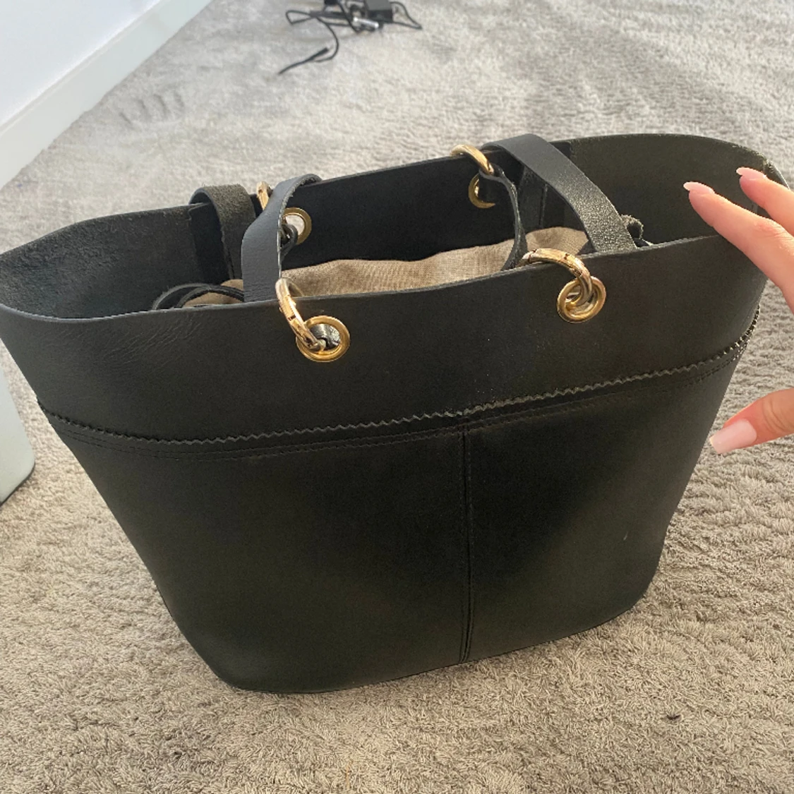 Svart handväska  - 91